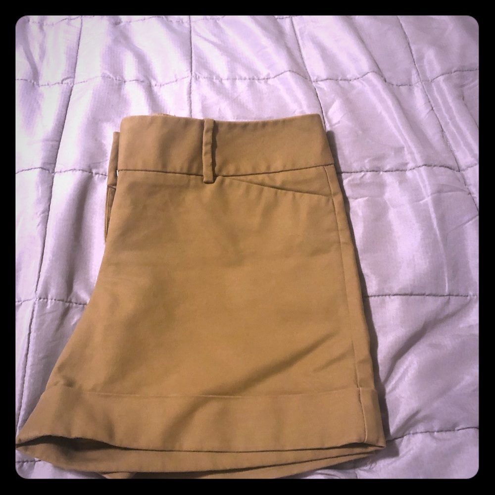 Dark tan shorts size 12